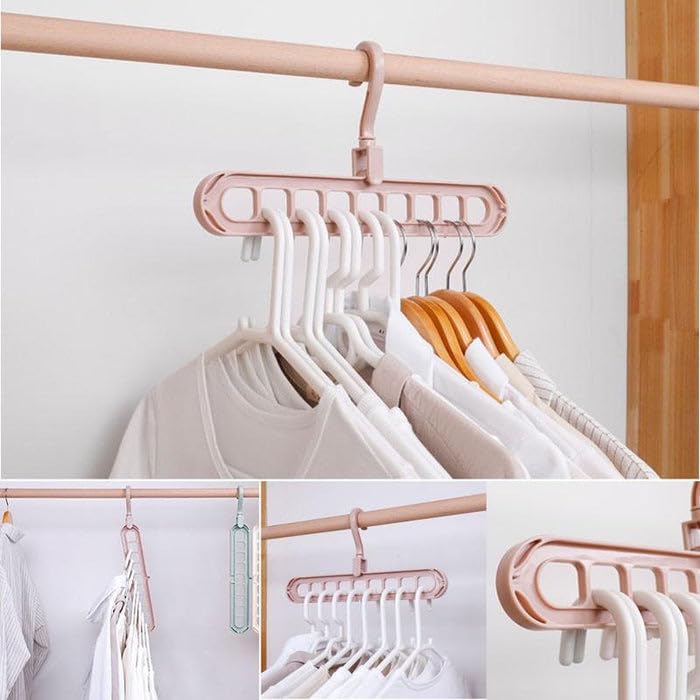 Space-Saving Clothes Organizer (Pack of 10)