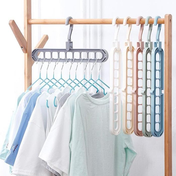 Space-Saving Clothes Organizer (Pack of 10)