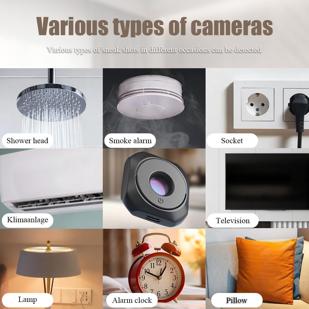 PrivacyGuard Pro – Mini Infrared Camera Detector