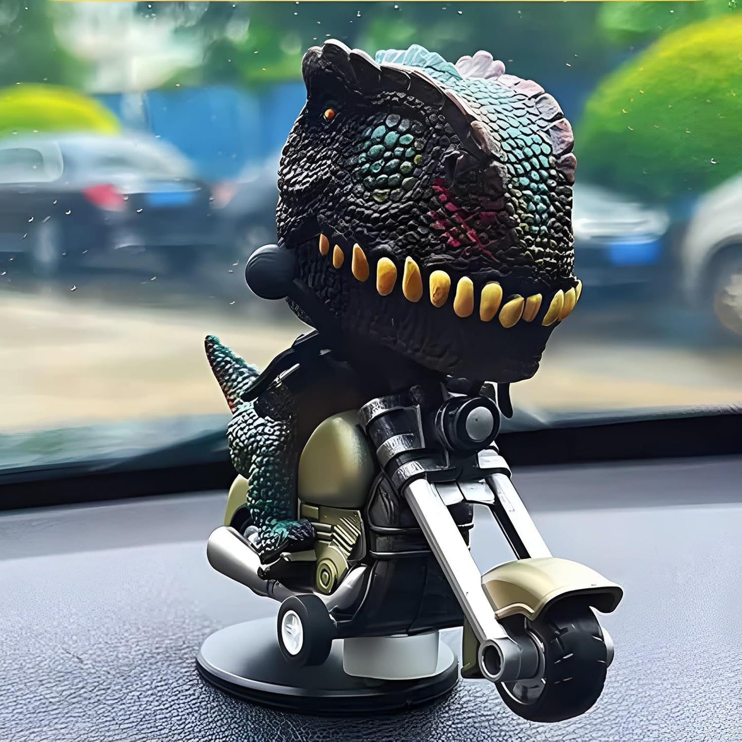 360° Rotating Dinosaur – Ultimate Car Companion
