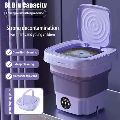 Foldable Washing Machine™ - Aura Adornment