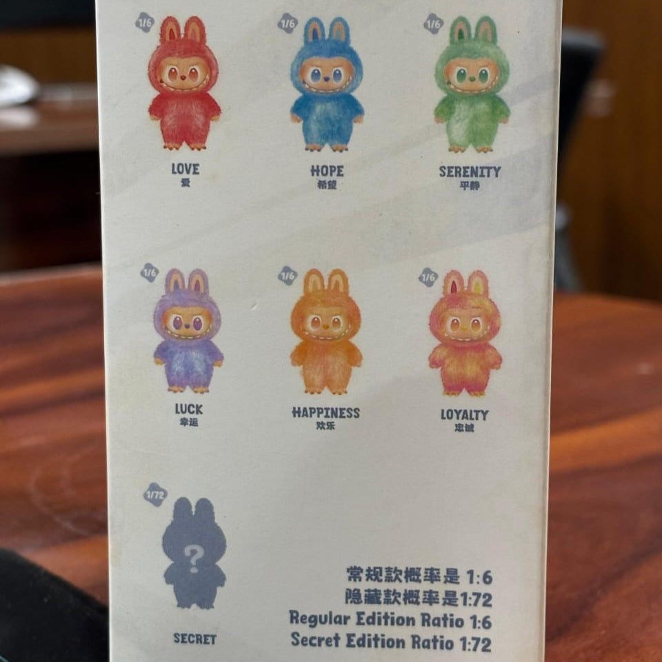 Labubu Premium Plush Doll – Collectible Blind Box Figure (High-Quality, Random Color)